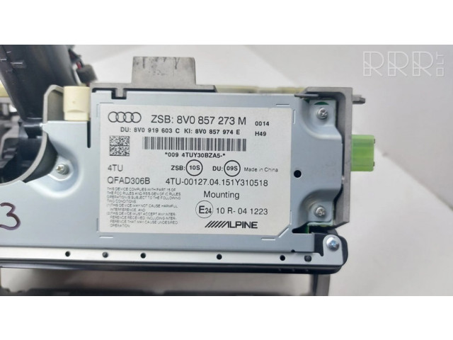 Дисплей 8V0857273, 8V0857273M Audi A3 S3 8V