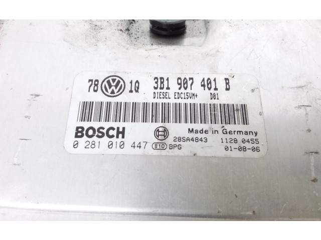 Řídící jednotka 3B1907401B, 0281010447 Audi A6 S6 C5 4B 2003