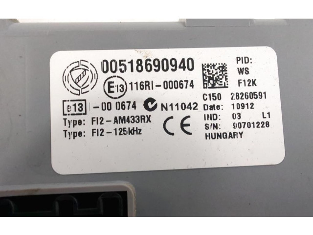   Pojistková skříňka 51869094   Fiat Punto (199) 2012