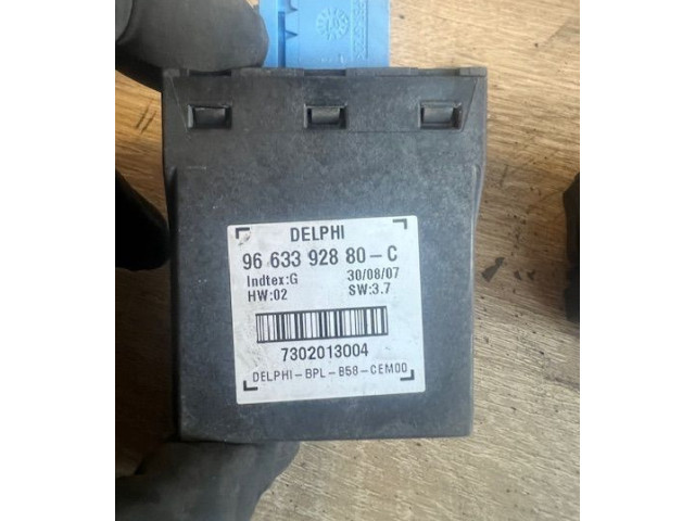 Блок комфорта 9663392880-C Citroen C4 Grand Picasso