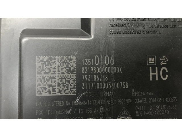 Блок управления 13510106   Chevrolet Camaro