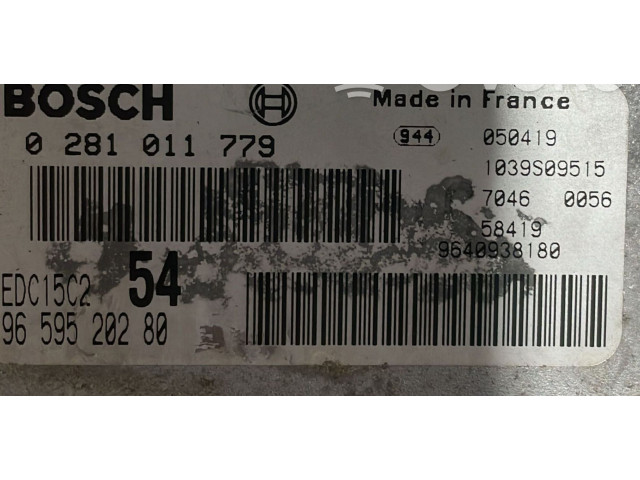 Комплект блоков управления 0281011779, 0281011779 Citroen C8