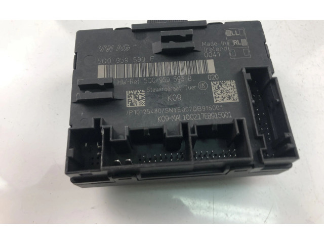 Блок управления 5Q0959593E Volkswagen Golf VII