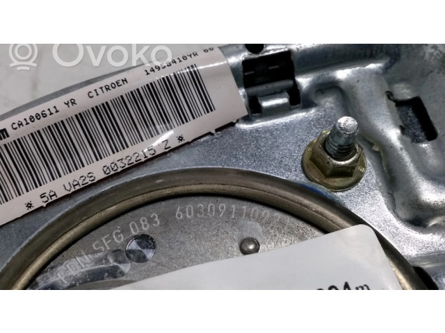 Подушка безопасности водителя 60309110921 Citroen C8