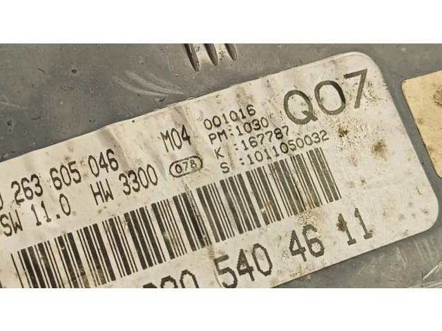 Přístrojová deska Mercedes-Benz S W220 2001 0263605046, A2205404611