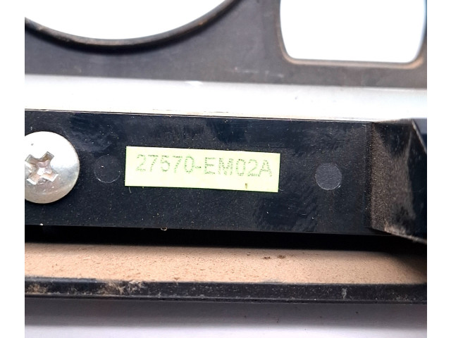 Блок управления климат-контролем 27570EM02A, 27570-EM02A   Nissan Tiida C11