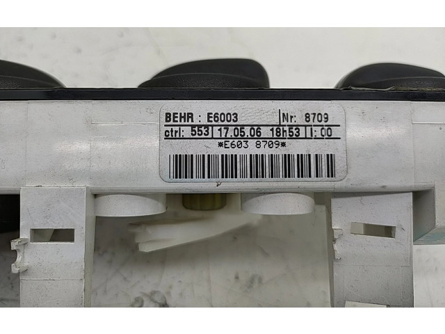 Блок управления климат-контролем E6003, ENGATE   Renault Kangoo I