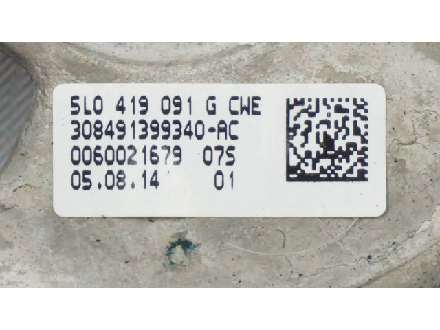 Руль Skoda Yeti (5L) 2009 - 2017 года 5L0419091G