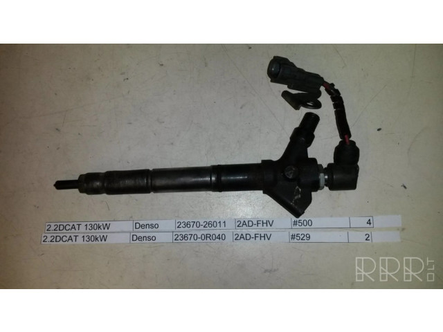 Форсунка 2367026011, 236700R040    Toyota RAV 4 (XA30) для дизельного двигателя  2.2