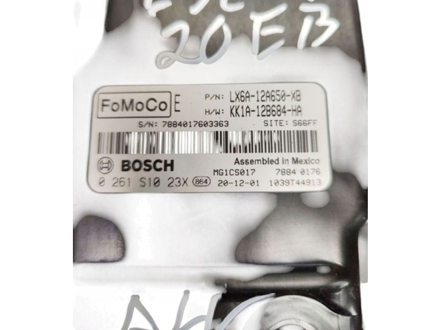 Блок управления двигателя 12A650, 0261S1023X   Ford Escape IV