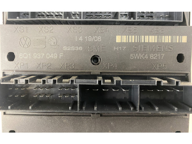 Блок комфорта 6Q1937049F, 5WK48217 Skoda Fabia Mk2 (5J)
