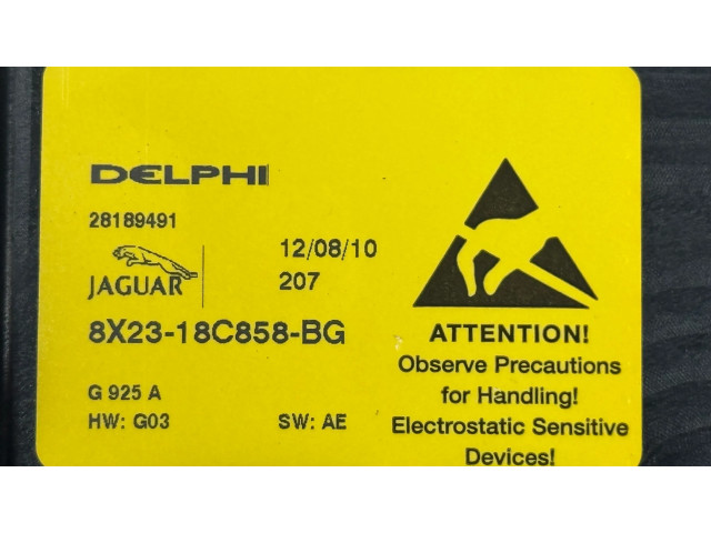 Блок управления климат-контролем 8X2318C858BG, 28189491 Jaguar XF X250