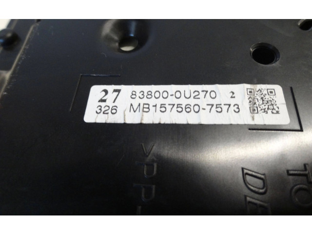 Přístrojová deska  Toyota Yaris 2015 83800-04270  