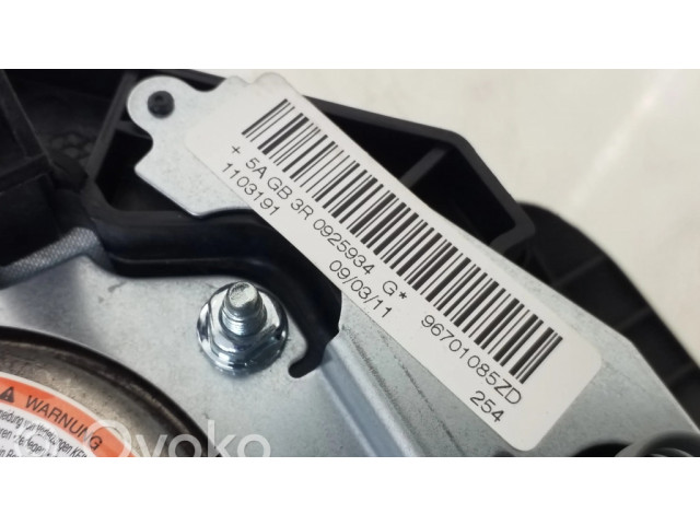 Подушка безопасности водителя 96701085ZD, BAMPT11210   Peugeot 207