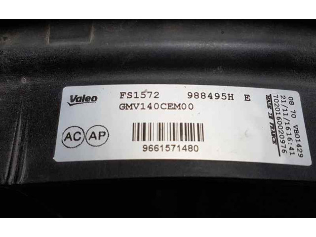 Вентилятор радиатора 9661571480, 988495H Citroen Berlingo 1.6