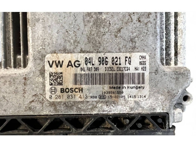 Řídící jednotka 04L906021FQ, 0281031413   Audi A6 S6 C7 4G 2015