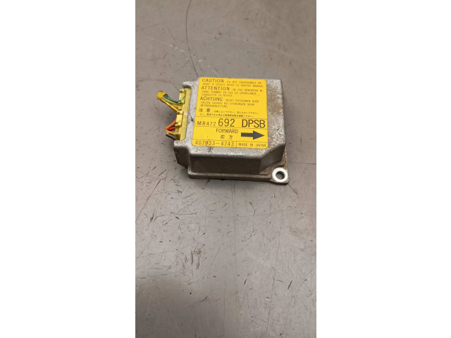 Блок подушек безопасности MR472692, 4079334743 Mitsubishi Space Wagon