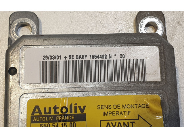 Блок подушек безопасности 9643082380, 550541500 Peugeot 206