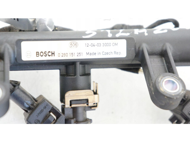 Vstřikovací lišta 0280158230 0280151251   Fiat Punto (199)     