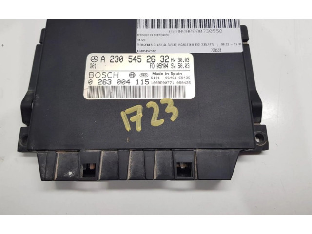 Řídící jednotka A2305452632 Mercedes-Benz SL R230