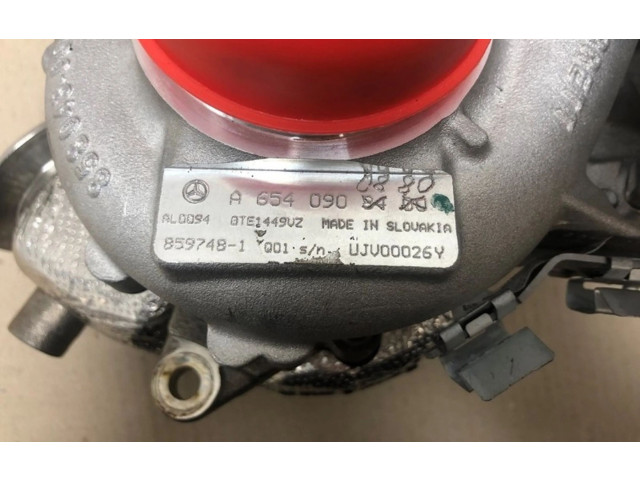 Turbodmychadlo Турбина A6540908400, A6540908400 Mercedes-Benz B W247 OM654.920