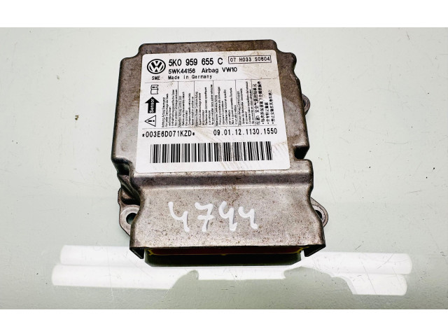 Блок подушек безопасности 07H033S0604, 5K0959655C Volkswagen Golf Plus