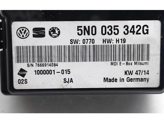 Блок управления 5N0035342G   Skoda Rapid (NH)