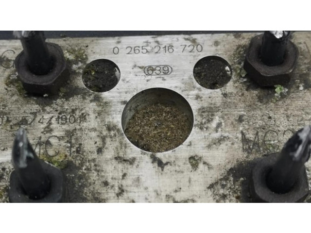 Блок АБС 0265216720, 9635756480 Peugeot Partner 1996-2002 года