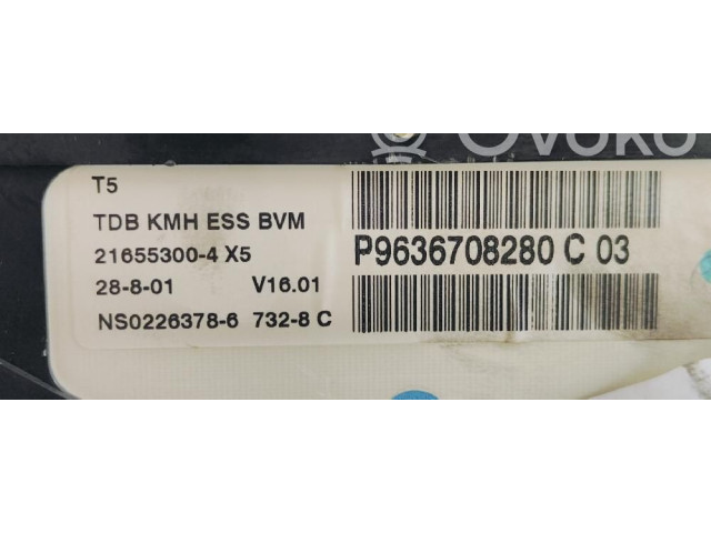 Přístrojová deska Peugeot 307 1998 P9636708280