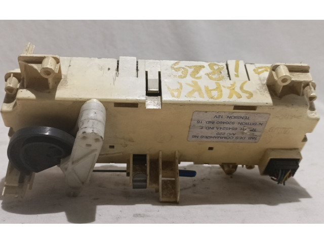 Модуль блока управления кондиционером 654524A, 920460   Citroen Xsara