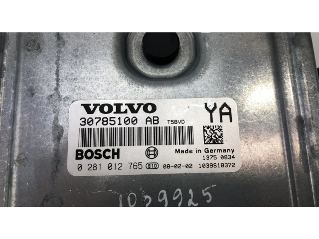 Блок управления двигателя 0281012765, 36002596   Volvo V70