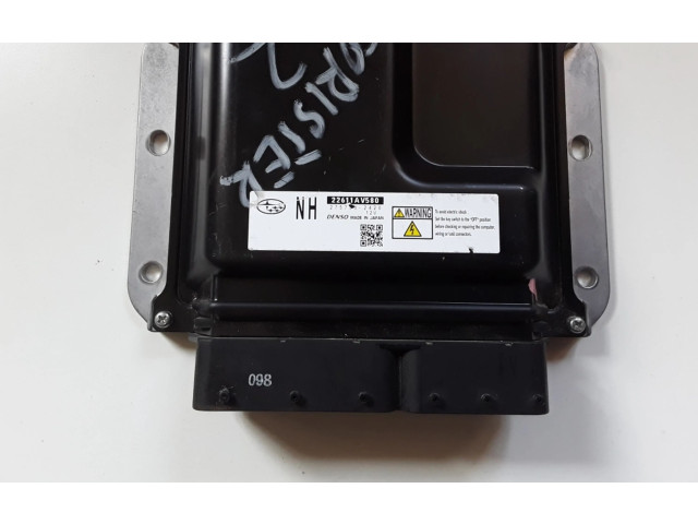 Блок управления двигателя 22611AV580, 2757002420   Subaru Forester SH