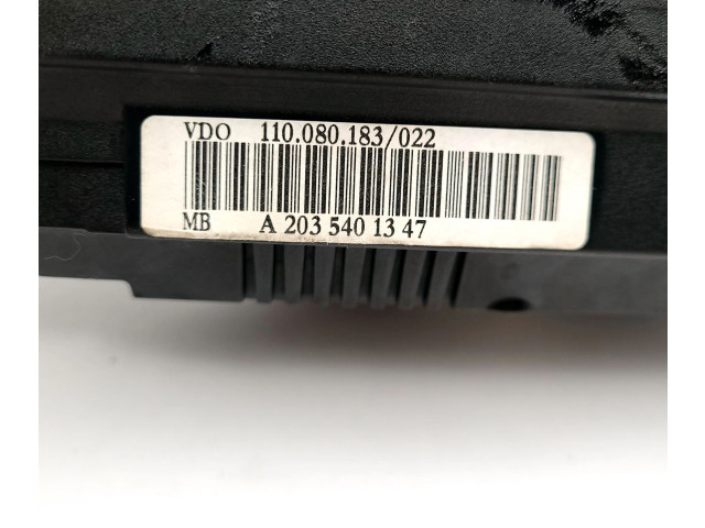 Přístrojová deska Mercedes-Benz C W203 2003 A2035401347, A2035401347