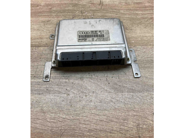 Блок управления двигателем Блок управления 4D0907401E, 0281001773   Audi A8 S8 D2 4D