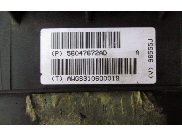 Подушка безопасности водителя    Jeep Cherokee III KJ