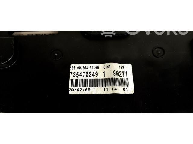 Спидометр (приборный щиток) 735470249, 188A9000   Fiat Idea