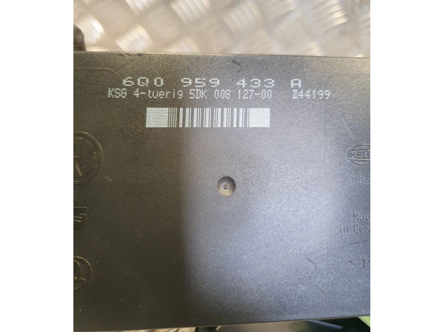 Блок комфорта 6Q0959433A, 5DK00812700   Skoda Octavia Mk1 (1U)   