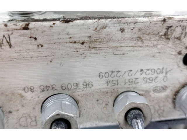 Блок управления АБС 0265251154, 9660934580 Citroen C4 II