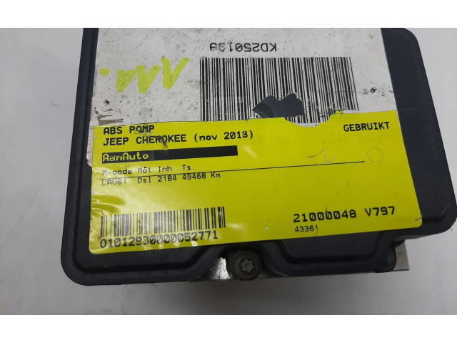 Блок управления АБС 68287912AG, 68287912AG   Jeep Cherokee
