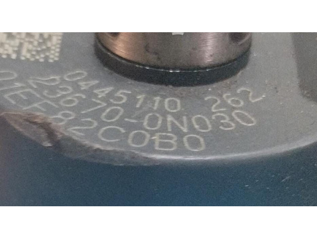 Vstřikovač 0445110262, 0445110262 Toyota Yaris Verso