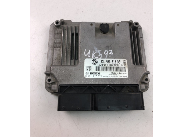 Řídící jednotka 03L906018DE, 0281017378   Volkswagen Caddy 2012