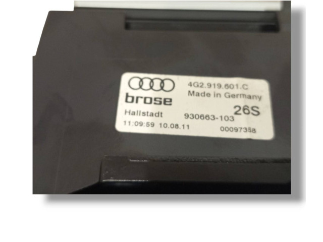 Дисплей    4G2919601C, 930663103   Audi A6 S6 C7 4G