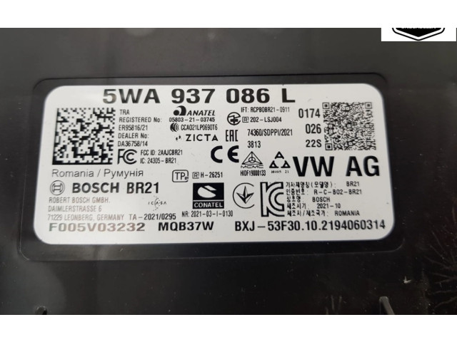 Блок управления 5WA937086L, 5WA937086L Volkswagen Caddy