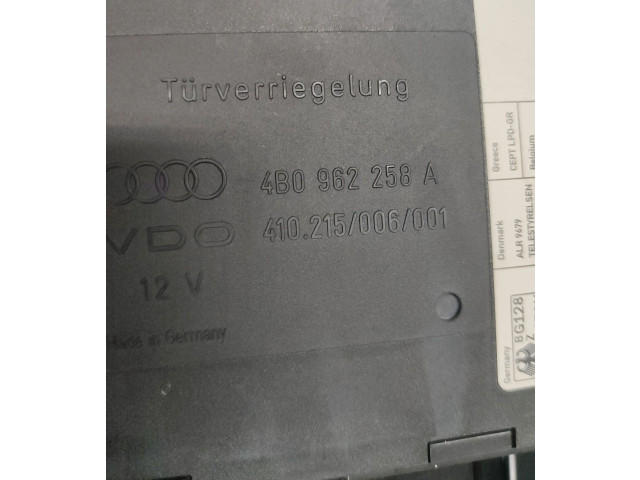 Блок комфорта 4B0962258A   Audi A6 S6 C5 4B   