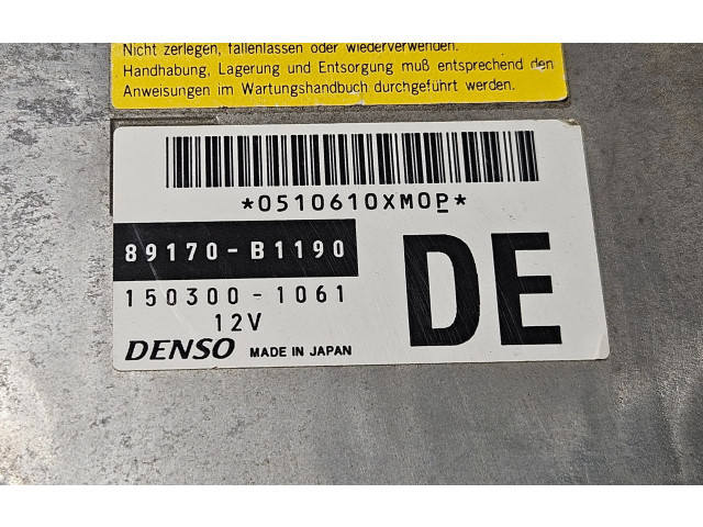 Блок подушек безопасности 89170B1190, 1503001061 Daihatsu Sirion