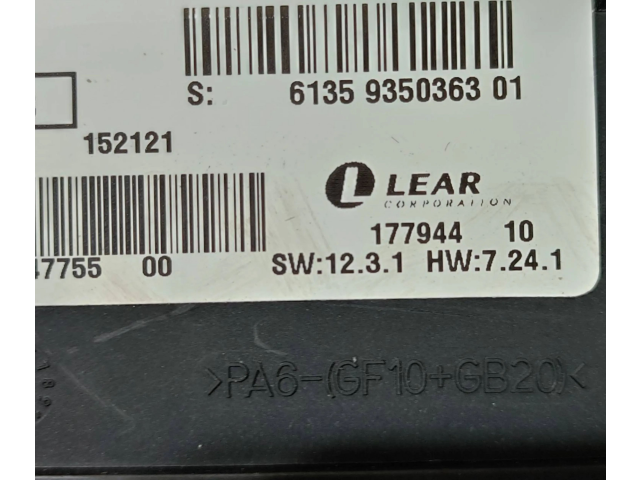 Блок комфорта 9350363   BMW X3 F25   