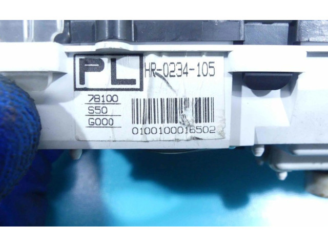 Панель приборов 78100-S50-G000, IMPRK988318   Honda Logo       