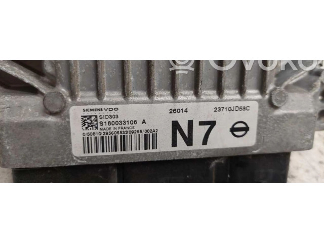 Řídící jednotka 23710JD58C Nissan Qashqai+2