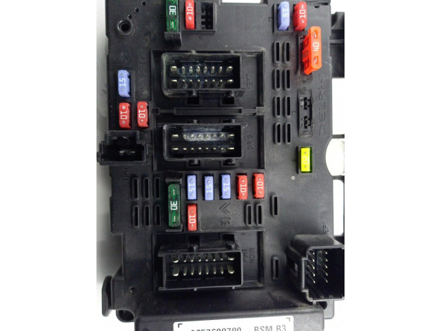 Pojistková skříňka Řídící jednotka BSM 9657608780   Peugeot 206+ 2011