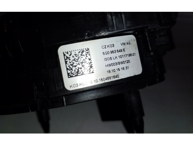 Подрулевой шлейф SRS 5Q0953549E Volkswagen e-Golf